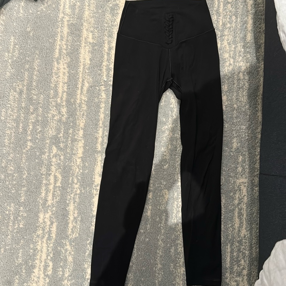 Aerie Braided high-waisted leggings! Barely worn in XS